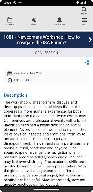 ISA Forum 2025 Screenshot 3