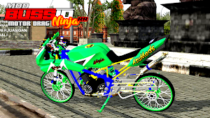 Mod Bussid Motor Drag Ninja RR Screenshot 0
