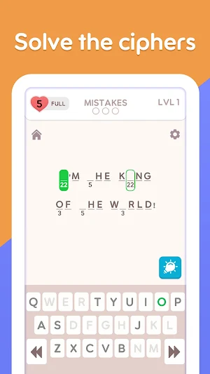 Cryptogram Quest Screenshot 0