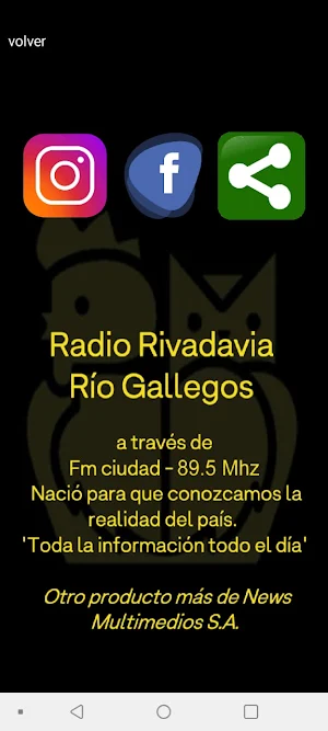 Fm Ciudad 89.5 Screenshot 1