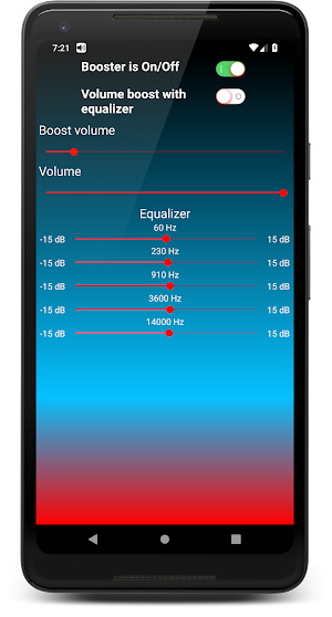 Loud Volume Booster For Headphones with Equalizer Screenshot 1