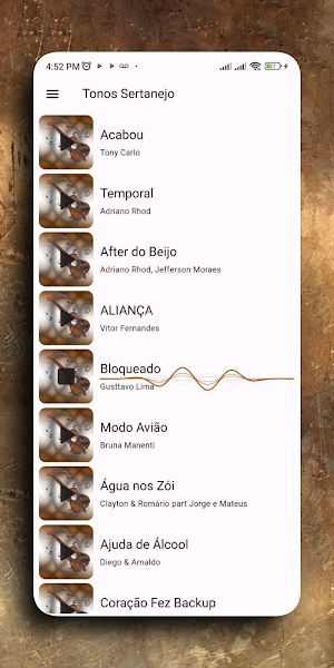 Ringtones caipira Screenshot 2