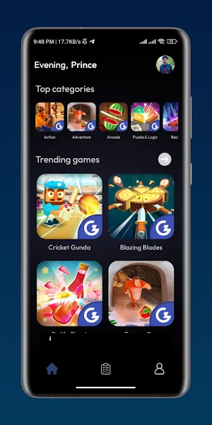 GamesArea Screenshot 1