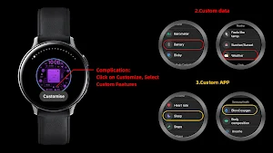 Purple Gorgeous For Wear OS Screenshot 1
