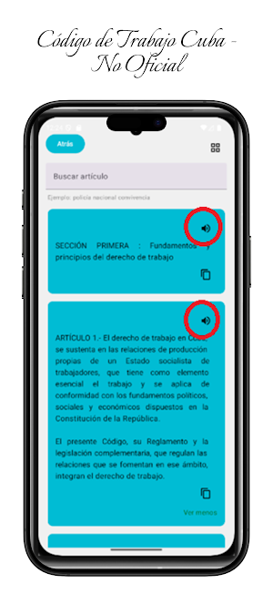 Código de Trabajo Cuba Screenshot 0
