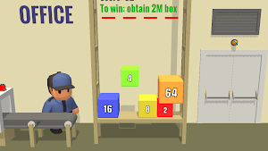 Chain 2048 Falling Boxes Screenshot 0