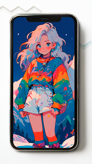 Anime Girls HD Wallpapers Screenshot 1