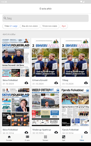 Skive Folkeblad Screenshot 3