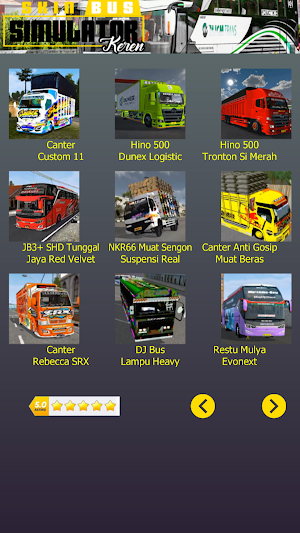 Skin Bus Simulator Keren Screenshot 2