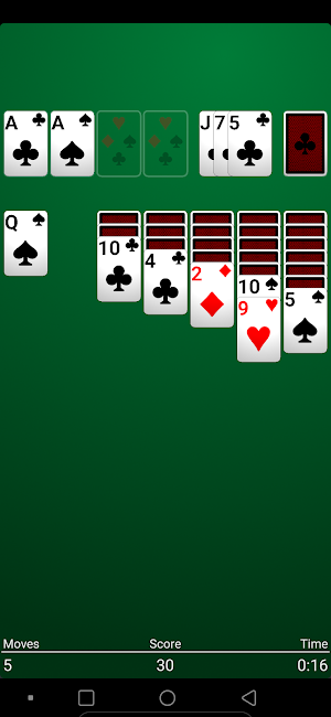 솔리테어 : Solitare X Screenshot 2