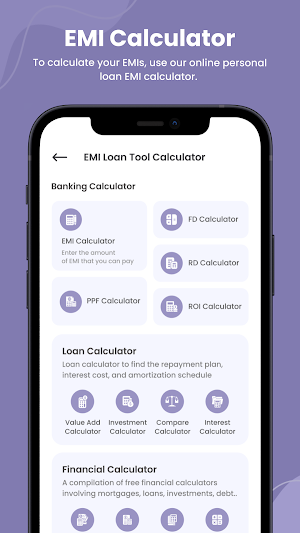 Loanguru: Loan EMI Calculator Screenshot 1