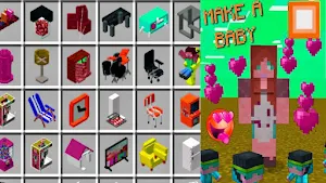 Furniture mod Minecraft addons Screenshot 0