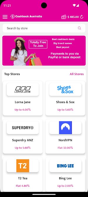 Cashback Au Screenshot 1
