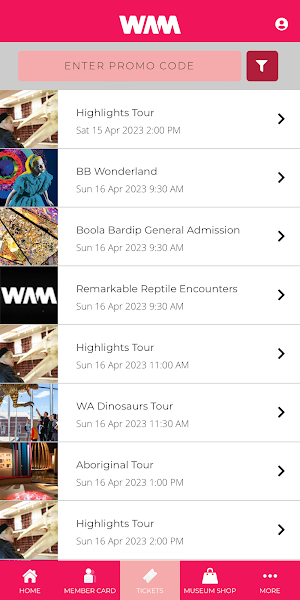 Western Australian Museum Screenshot 2