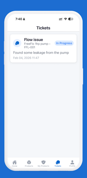 Aquatech Product Support Screenshot 2