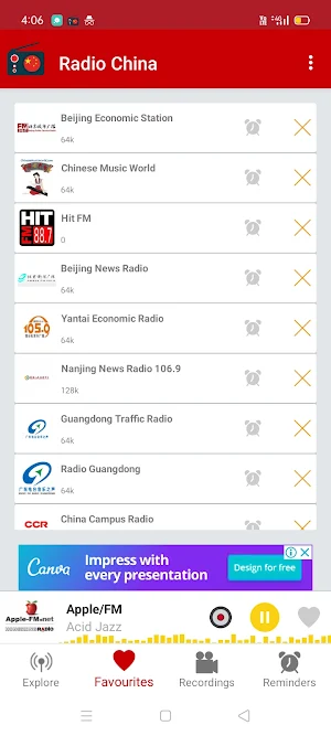 Radio China : Internet FM app Screenshot 2