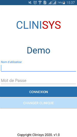 Clinisys Inventaire Economat Screenshot 0