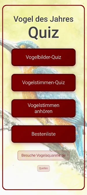 Vogel Quiz Screenshot 0