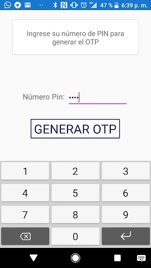 OTP Coopebanpo Screenshot 1