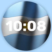 Argentina Flag Watch Face