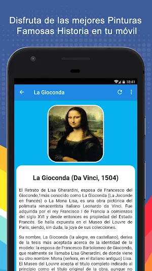 Pinturas Famosas con Historia Screenshot 0