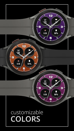 DADAM96 Analog Watch Face Screenshot 2