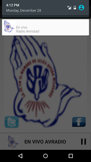 Radio Amistad Screenshot 1