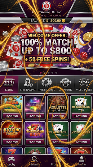 Platinum Play Screenshot 0