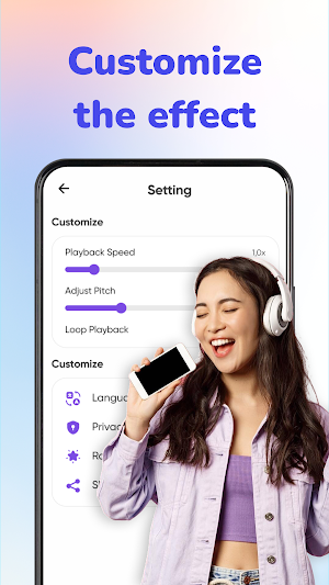 Reverse Audio: Sound Recorder Screenshot 0