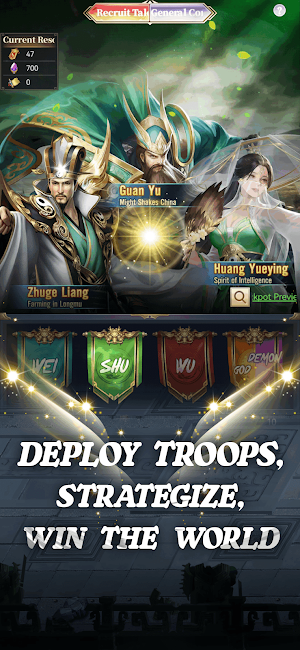 Three Kingdoms: Heroes Battles Screenshot 2