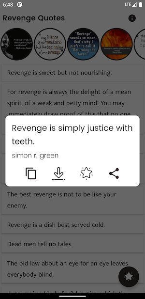 Revenge Quotes and Sayings Screenshot 0