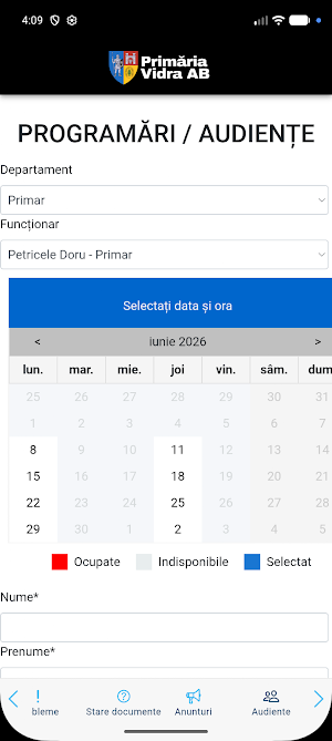 Vidra App Screenshot 1