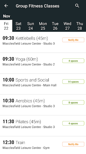 Everybody Health and Leisure Screenshot 2