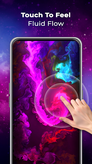 Magic fluid: live wallpaper Screenshot 3