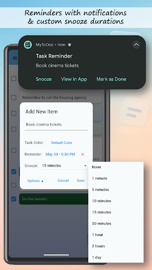 MyToDoo - Custom tasks & lists Screenshot 2