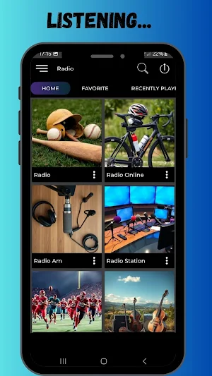 Radio Online App Screenshot 1