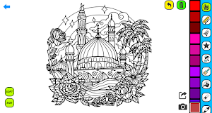 Palestine Flag Coloring Pages Screenshot 3