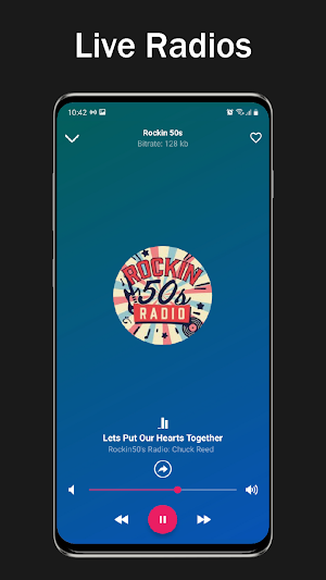 50s 60s 70s Oldies Music Radio Screenshot 2