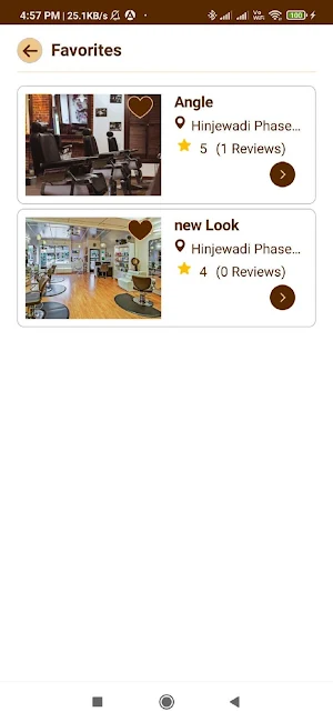 GlamApp Screenshot 2
