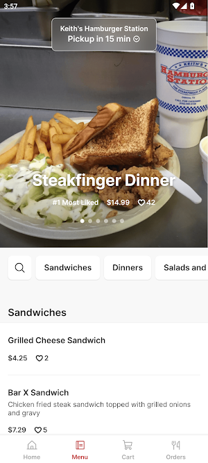 Keith's Hamburger Station Screenshot 1