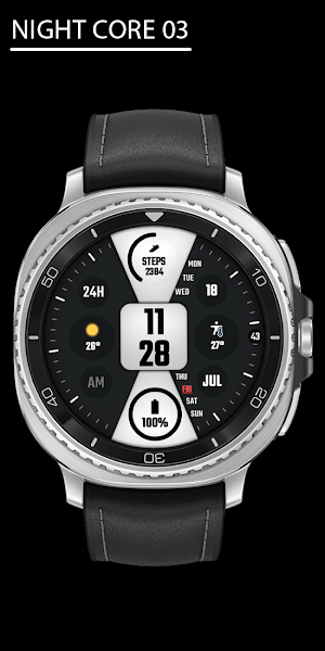 Night Core 03 Minimalist Watch Screenshot 0