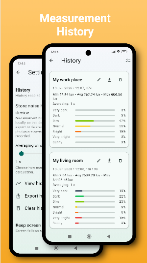 Luma Lux – Light Meter Screenshot 2