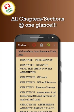 Maharashtra Land Revenue Code 1966 Screenshot 0