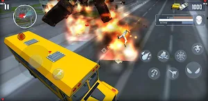 Spider Fighting:Rope Hero City Screenshot 2