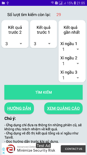 Dự Đoán Tài Xỉu Screenshot 1