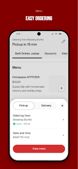 Breaking Burrito Restaurant Screenshot 2