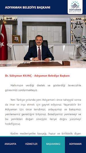 Adıyaman Belediyesi Screenshot 2