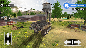 Offroad Truck Driving Simulator Screenshot 1