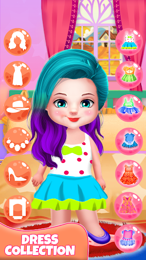 Chic Baby Girl Dress Up Games Screenshot 0