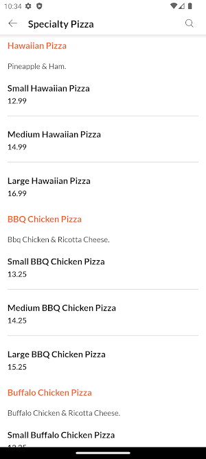 Schultz Pizza And Pasta Screenshot 2